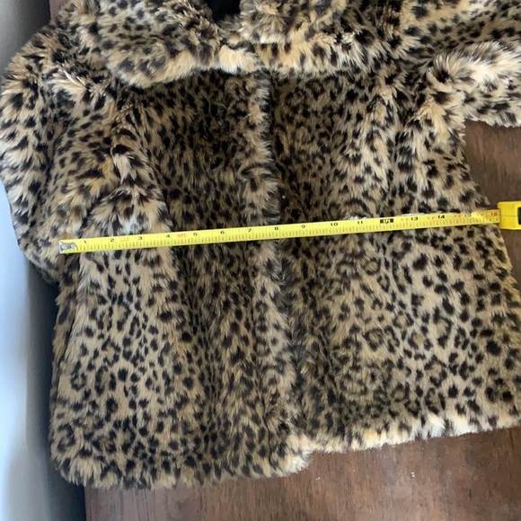 Adorable Kids lined fake furry jacket - size 7-8-9 - Picture 7 of 7